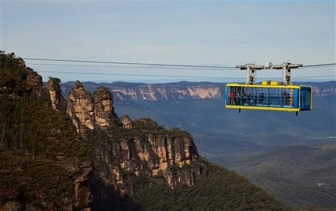 世界遺産ブルーマウンテンズ国立公園（C)DNSW